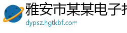 雅安市某某电子打标设备业务部